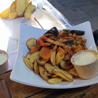 Frietje veganstoof 🤤 at De Bospub in Dwingeloo