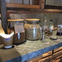 Granola station at The Nuts Exchange in Tokyo