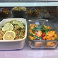 Deli items at The Nuts Exchange in Tokyo