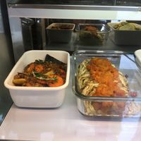 Deli items at The Nuts Exchange in Tokyo