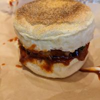 Breakfast at The Nuts Exchange in Tokyo