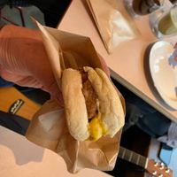 Fantastic breakfast sandwich!   at The Nuts Exchange in Tokyo