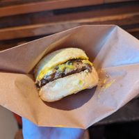 Egg muffin at The Nuts Exchange in Tokyo