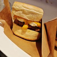 Egg muffin sooooo delicious at The Nuts Exchange in Tokyo