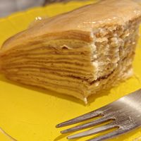 We had to order another piece of cake at The Nuts Exchange in Tokyo