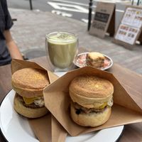 “Egg” muffin  at The Nuts Exchange in Tokyo