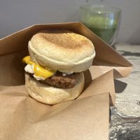 Egg sandwich   at The Nuts Exchange in Tokyo