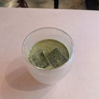 Match iced oat latte at The Nuts Exchange in Tokyo