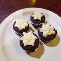 Chocolate cups at Ohana Cafe in Ozona