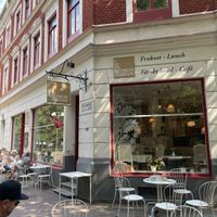 Outside area at Kafe Kungsgatan in Malmo