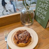Apple cinnamon roll at Arket in Gothenburg