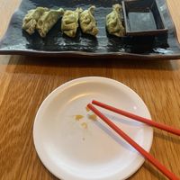 Dumplings  at Maru Ramen in Ithaca