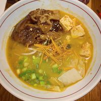 Vegetable miso ramen   at Maru Ramen in Ithaca