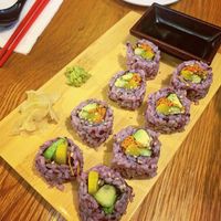 Veggie sushi roll  at Maru Ramen in Ithaca