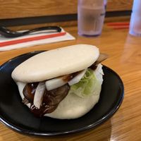 Shiitake mushroom bun  at Maru Ramen in Ithaca