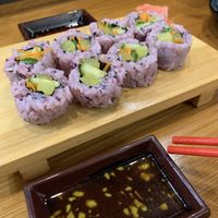 Vegetarian sushi roll  at Maru Ramen in Ithaca