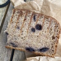 Vegan Blueberry Banana Bread😋  at Kaffeesaurus in Bonn