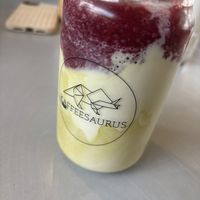 Iced Matcha Berry  at Kaffeesaurus in Bonn