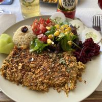 Meal of the day  💜  at Fava Mercearia Café in Lagos