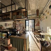 Rodrigo & Margarida are great designers and they perfectly balance form & function. The materialogy and use of space is good. Too many designers put form over function. They don't  at Fava Mercearia Café in Lagos