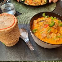 Curri de tofu at Marcalma Thai & Veggie in Lescala