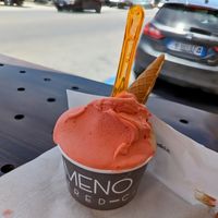 Strawberry is a must! at Gelateria Meno Tredici in Trapani