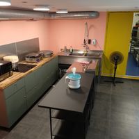 kitchen at Vegish Eat Lekker - Vegan Deli Shop in Amsterdam