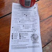   at The Surfin Burrito in Cancun