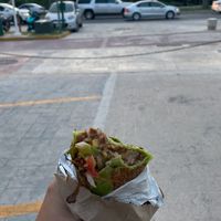   at The Surfin Burrito in Cancun