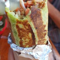 Borrito at The Surfin Burrito in Cancun