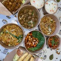 Full order at Cheungs Vegan Kitchen in Bristol