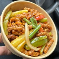 Crispy beef   at Cheungs Vegan Kitchen in Bristol