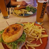 Bürger beyond the meat at Max Pett in Munich