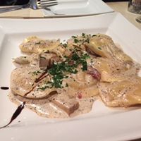 Truffle Ravioli at Max Pett in Munich
