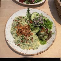 Spinatkässpätzle  at Max Pett in Munich