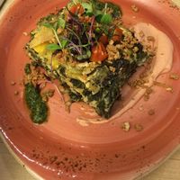Vegane Spinatlasagne  at Max Pett in Munich