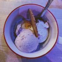 Trio of vegan ice creams at Max Pett in Munich