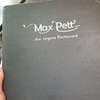 Speisekarte at Max Pett in Munich
