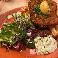 Schnitzel   at Max Pett in Munich