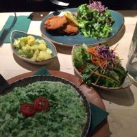 kässpatzn und Wiener schnitzel  at Max Pett in Munich
