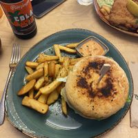 Vegan Asia Burger with Beyond Meat (20€)  at Max Pett in Munich