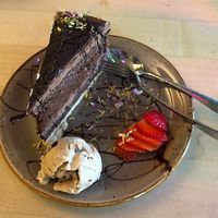 Schoko-Kirsch Torte  at Max Pett in Munich