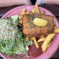 Schnitzel   at Max Pett in Munich