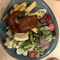 Schnitzel was very hard to chew   at Max Pett in Munich