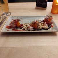 Variations of beetroot 😋 at Max Pett in Munich