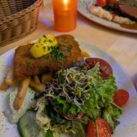 Soy Schnitzel at Max Pett in Munich