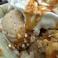 crunchy ice cream cup  at Max Pett in Munich