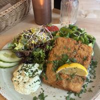 Vegan Soy Schnitzel   at Max Pett in Munich