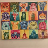 Nice painting at Max Pett in Munich