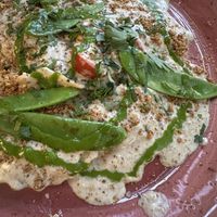 Wild garlic ravioli   at Max Pett in Munich